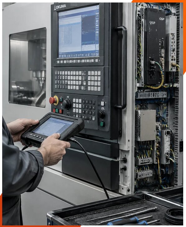 Ремонт систем Okuma OSP в Новосибирске от 8133 р. | ЮнионикРу